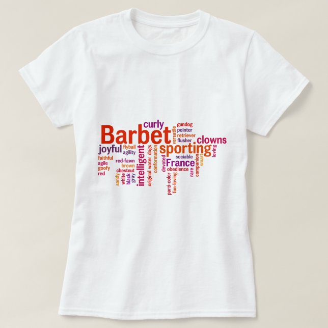 Barbet T-Shirt (Design Front)