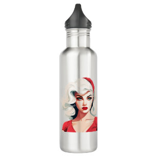 Barbie-Inspired Pin-Up 710 Ml Water Bottle