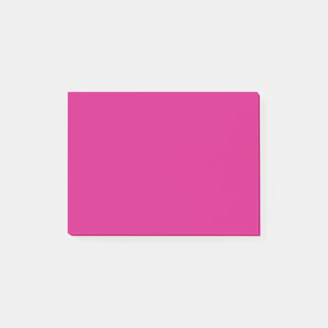 Barbie Pink Solid Colour Post-it Notes (Front)