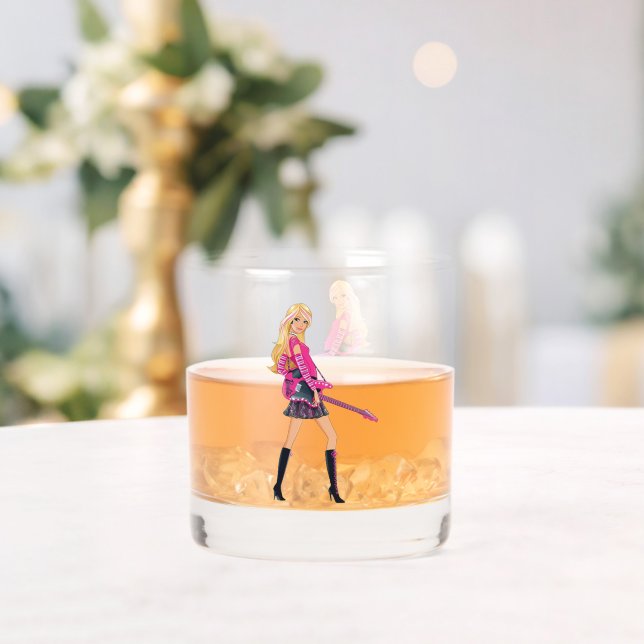 Barbie Whiskey Glass (Insitu (Wedding))