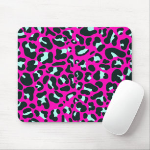 Barbiecore Pink Cheetah Leopard Animal Print  Mouse Mat