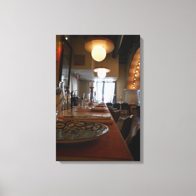 Barbounia Bar Canvas Print (Front)