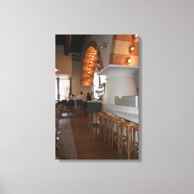 Barbounia Bar Canvas Print (Front)