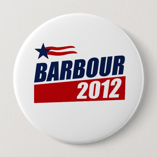 BARBOUR 2012 10 CM ROUND BADGE (Front)