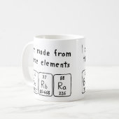 Barbra periodic table name mug (Front Left)