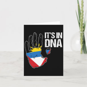 Barbuda Antigua It's In My Dna Barbudan Antiguan F Card