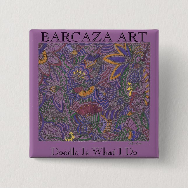 BARCAZA ART Button (Front)
