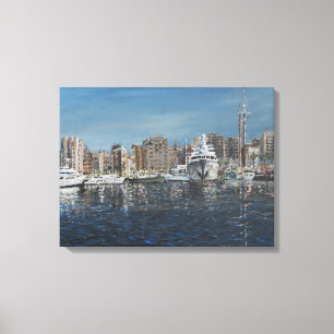 Barcelona 1998 canvas print