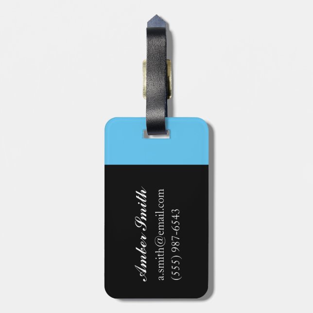 Barcelona 1998 luggage tag (Back Vertical)