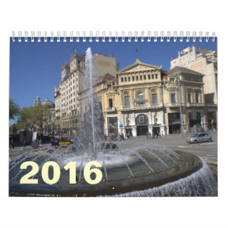 Barcelona 2016 calendar
