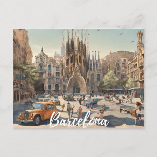Barcelona (2) postcard