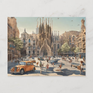 Barcelona (3) postcard