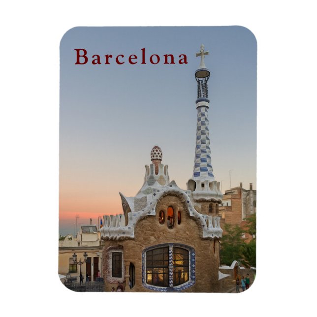 Barcelona. #70.   magnet (Vertical)