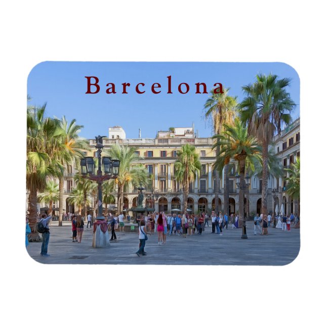 Barcelona. #74.   magnet (Horizontal)