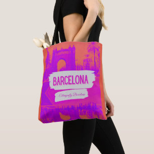 Barcelona arc de triomf-design n2 tote bag