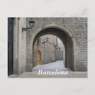 Barcelona Archway — Scandinavian Passage Holiday Postcard