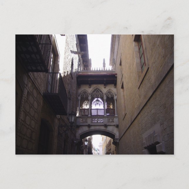 Barcelona Bridge Postcard (Front)