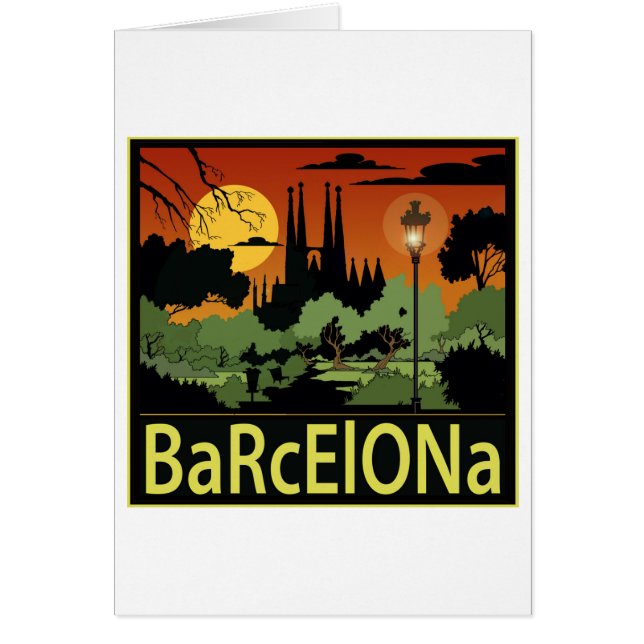 Barcelona cards (Front)
