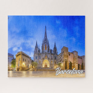 Barcelona Cathedral, Barcelona, Spain Jigsaw Puzzle