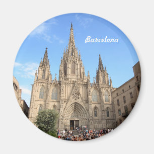 Barcelona cathedral magnet