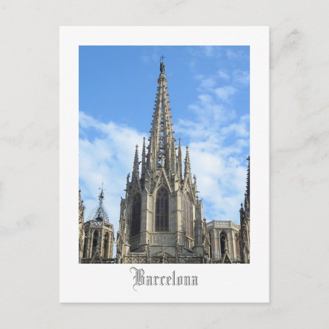 Barcelona Cathedral Postcard (Front)