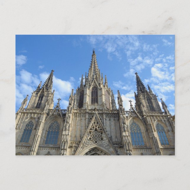 Barcelona Cathedral Postcard (Front)