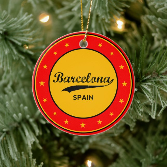 Barcelona Ceramic Tree Decoration (Tree)