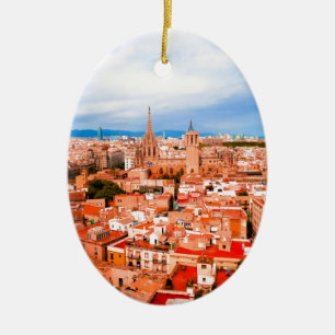 Barcelona Ceramic Tree Decoration