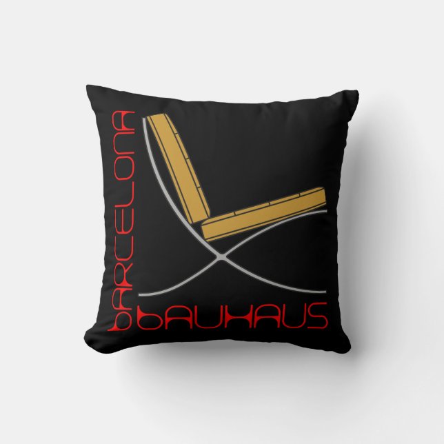 barcelona chair bauhaus cushion (Front)