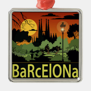 Barcelona Christmas Ornament