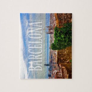 Barcelona city jigsaw puzzle