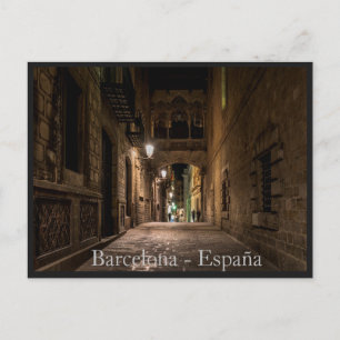 Barcelona City , Spain Postcard