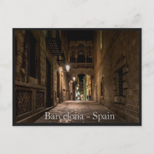Barcelona City , Spain Postcard