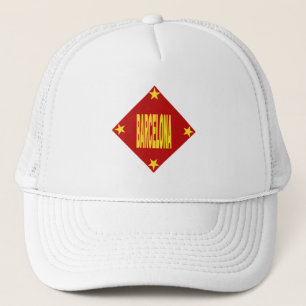 BARCELONA Design White Hat