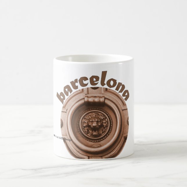 Barcelona Door Knocker Mug (Center)