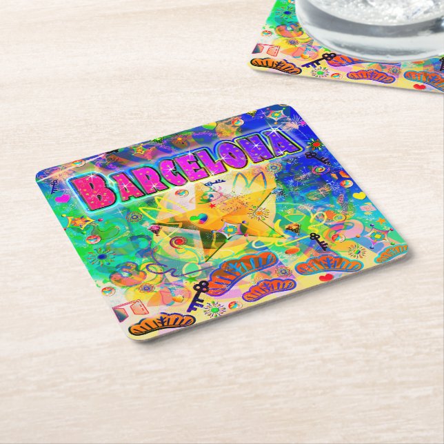 Barcelona Epoch Hour Coaster (Angled)