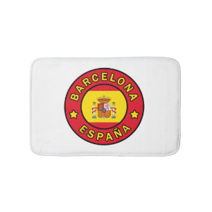 Barcelona España Bath Mat