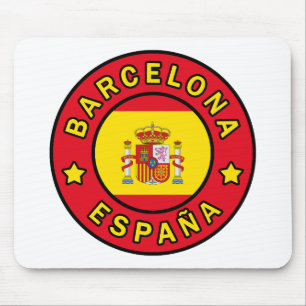 Barcelona España Mouse Mat
