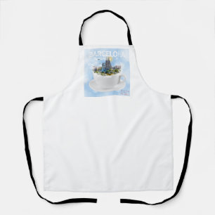 Barcelona in a Teacup – Sagrada Familia Skyline Apron