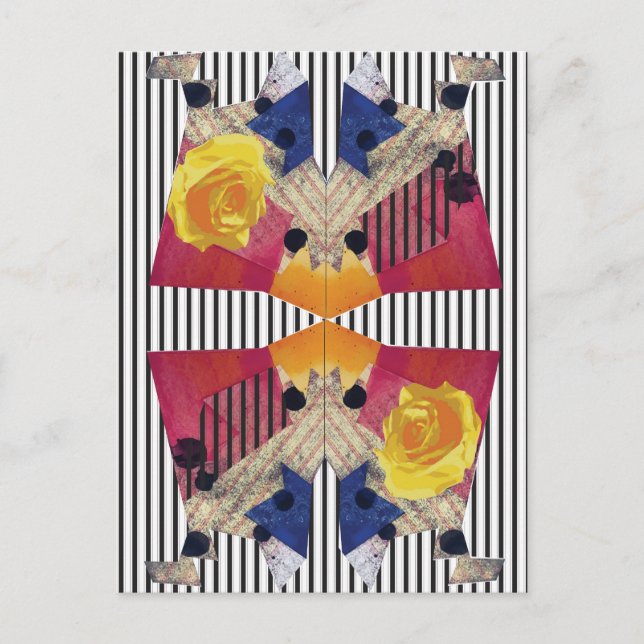 Barcelona in the spring postcard (Front)