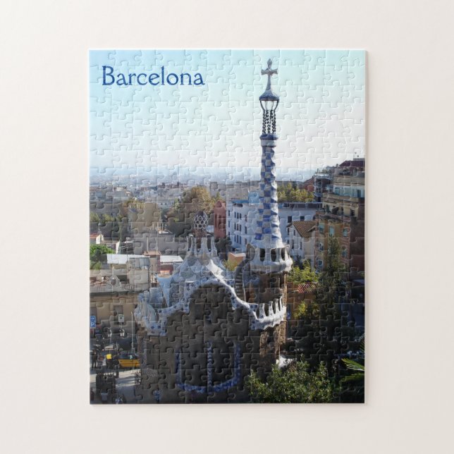 Barcelona Jigsaw Jigsaw Puzzle (Vertical)