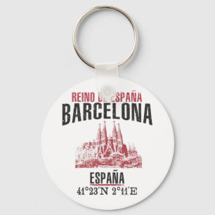 Barcelona Key Ring