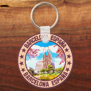 Barcelona                                          key ring