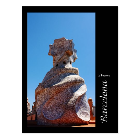 Barcelona, La Pedrera Postcard