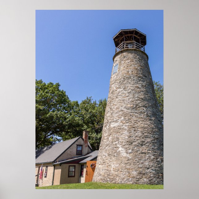 Barcelona Lighthouse Poster (Front)