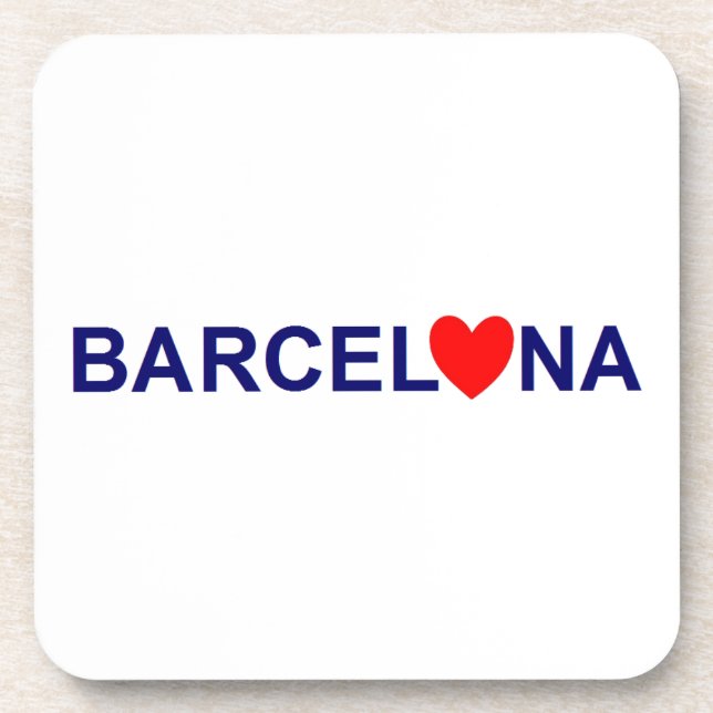 Barcelona love coaster (Front)