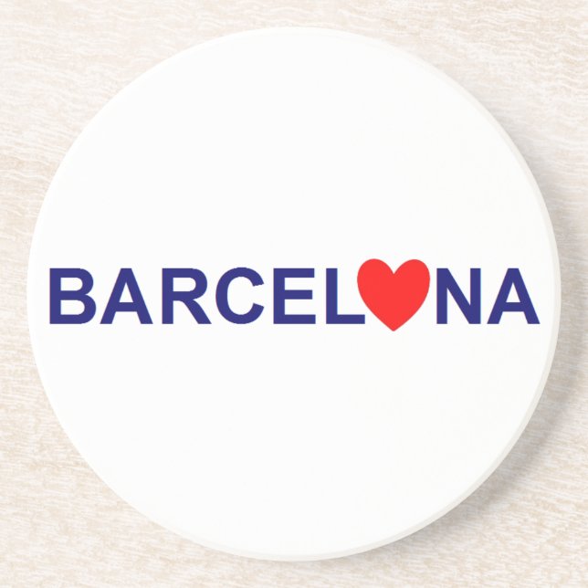 Barcelona love coaster (Front)