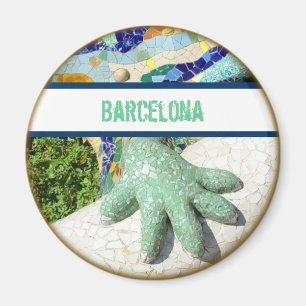 Barcelona Mosaic Lizard magnet