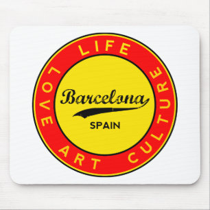 Barcelona Mouse Mat