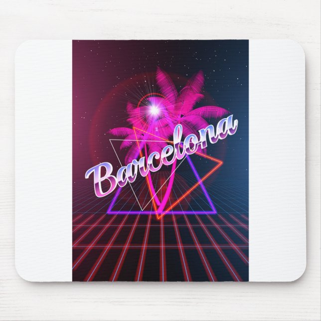 Barcelona Mouse Mat (Front)